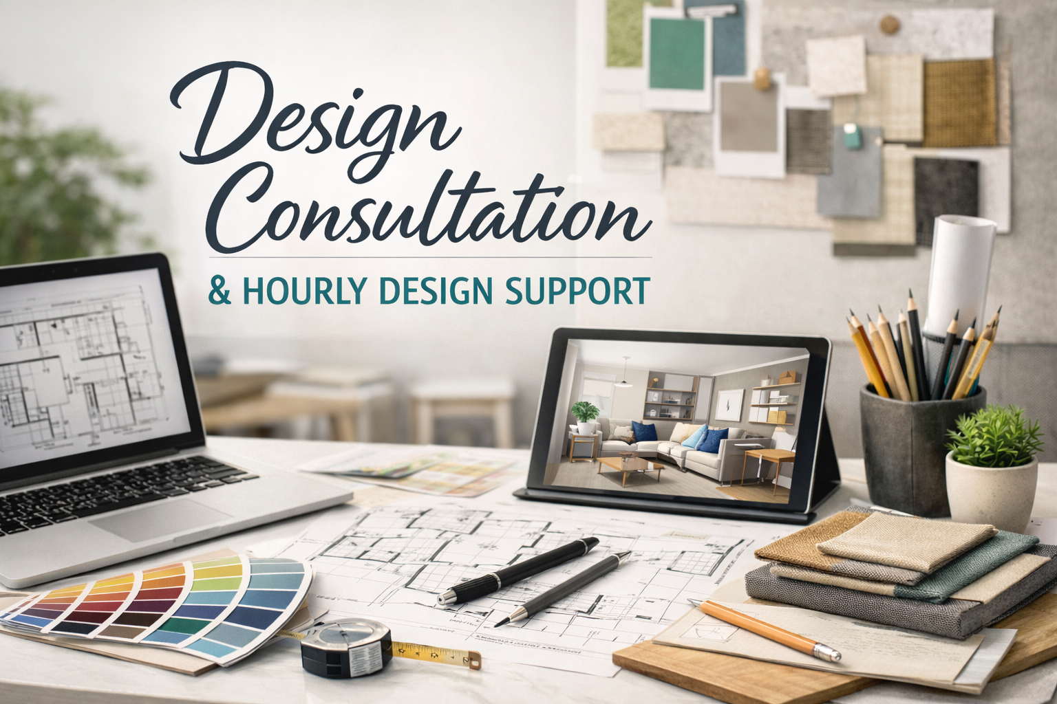 Design Consultation & Hourly Design Support